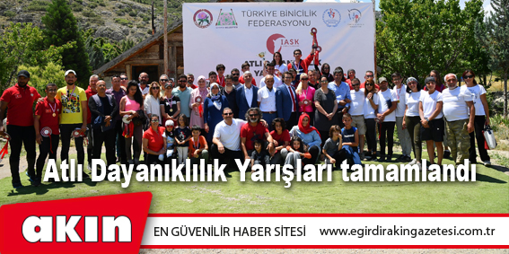 Atlı Dayanıklılık Yarışları tamamlandı
