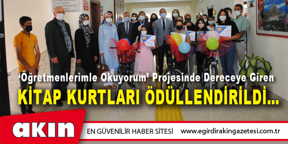 Kitap Kurtları Ödüllendirildi…