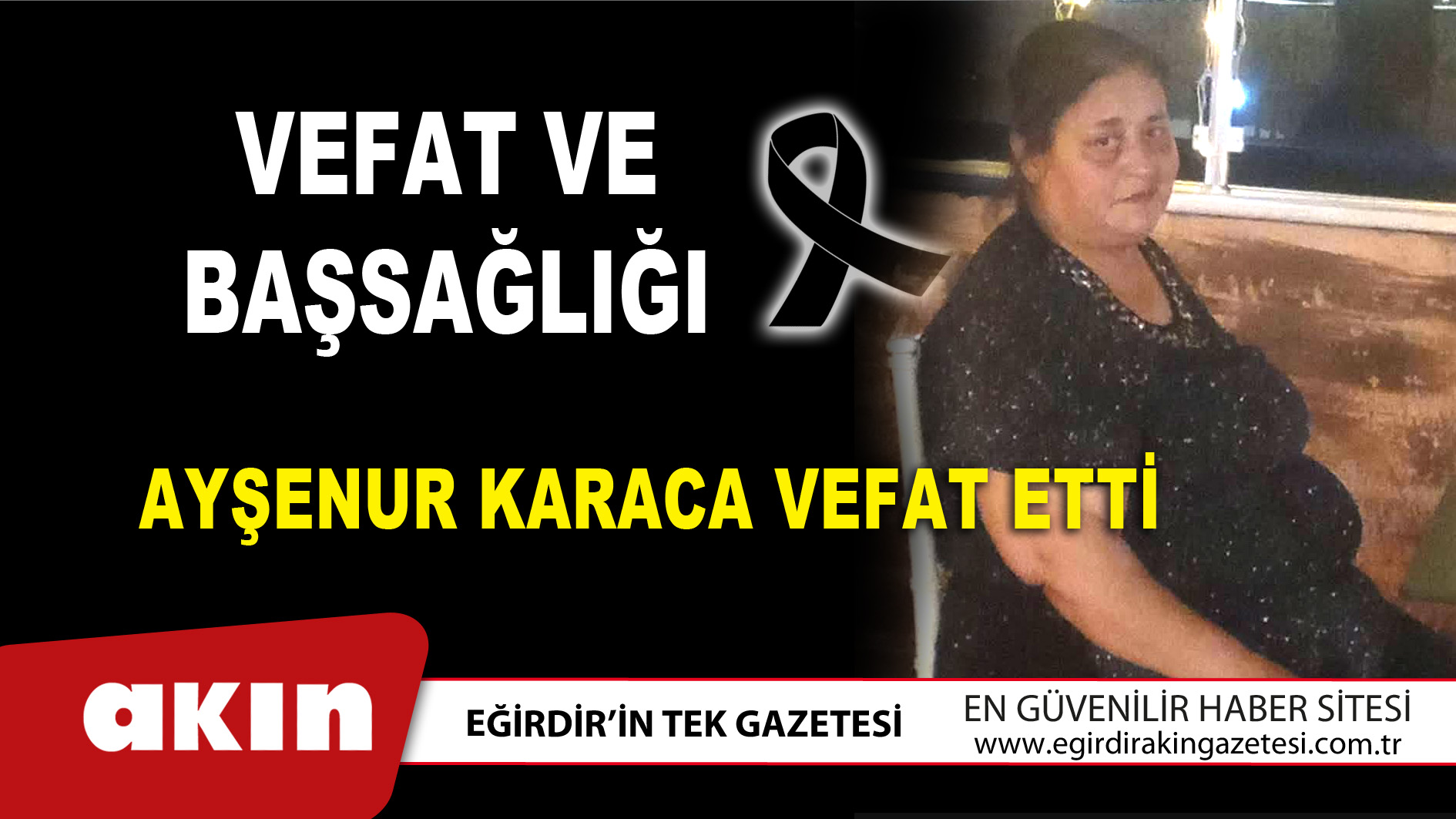 Aysenur Karaca vefat etti