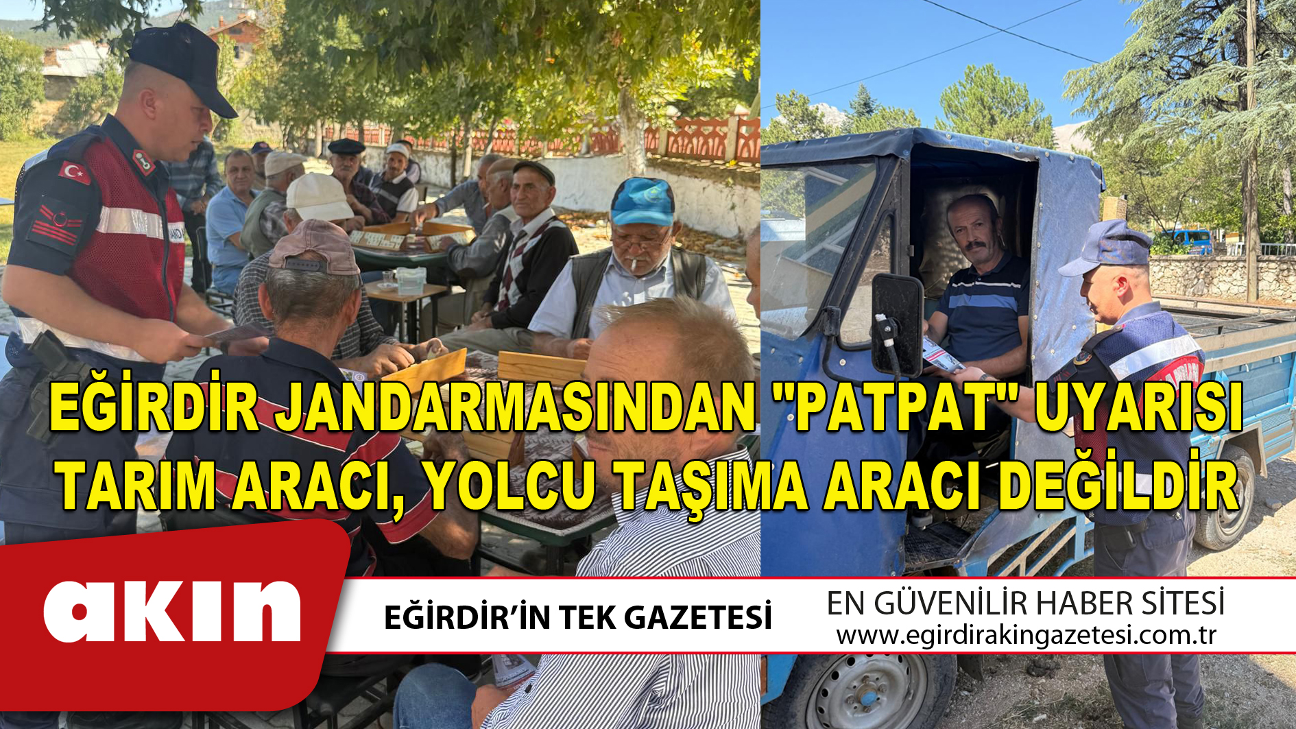 EĞİRDİR JANDARMASINDAN 