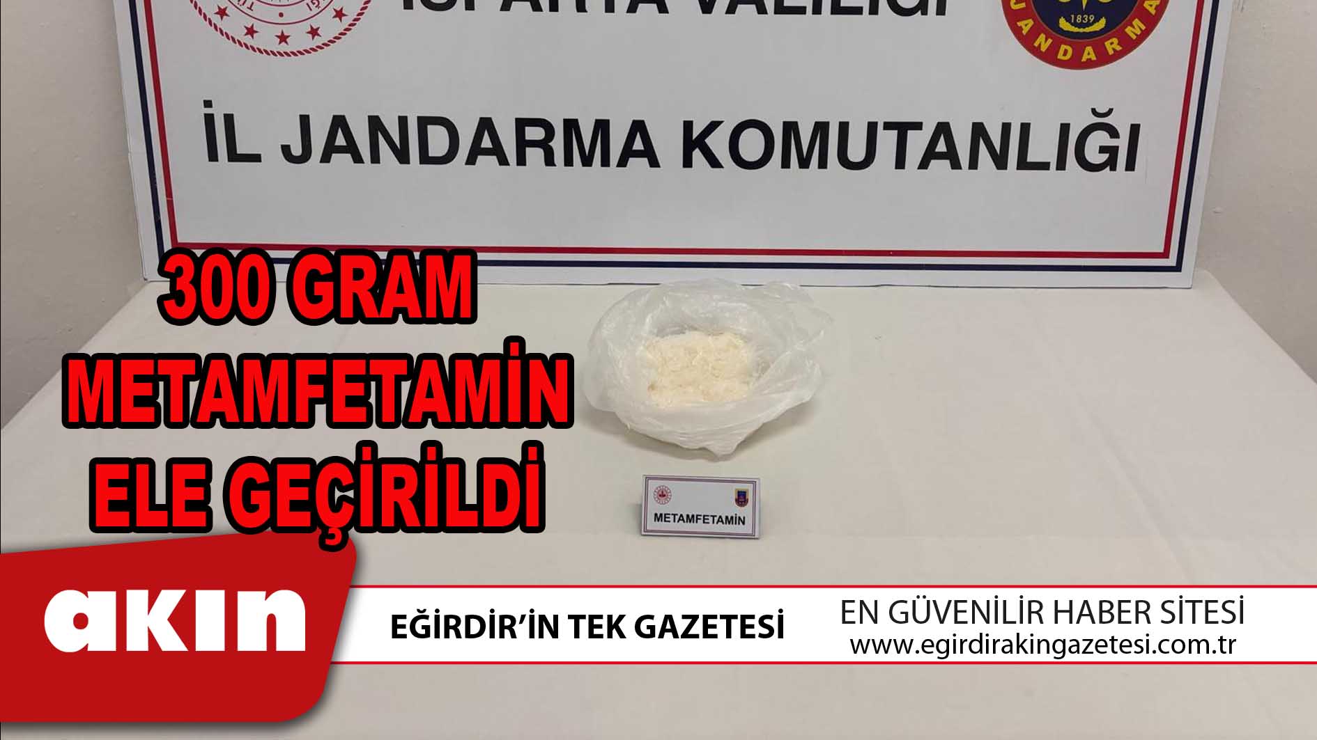 Gönen’de Uyuşturucu Operasyonu