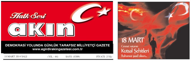 Şehitlerimize Minnettarız