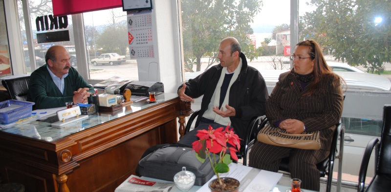 BTP EĞİRDİR BELEDİYE BAŞKAN ADAYI NURAY ÇEVİKBAŞ GAZETEMİZİ ZİYARET ETTİ