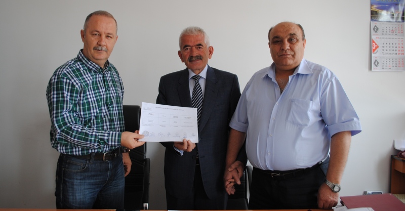 Sarıidris Belediye Başkanı Ramazan Pala Mazbatasını Aldı