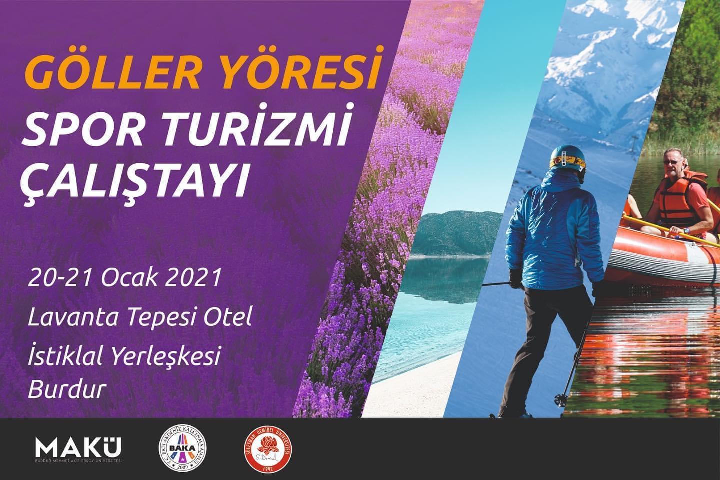 eğirdir haber,akın gazetesi,egirdir haberler,son dakika,Göller Bölgesi Spor Turizmi Çalıştayı Burdur’da Yapılacak 