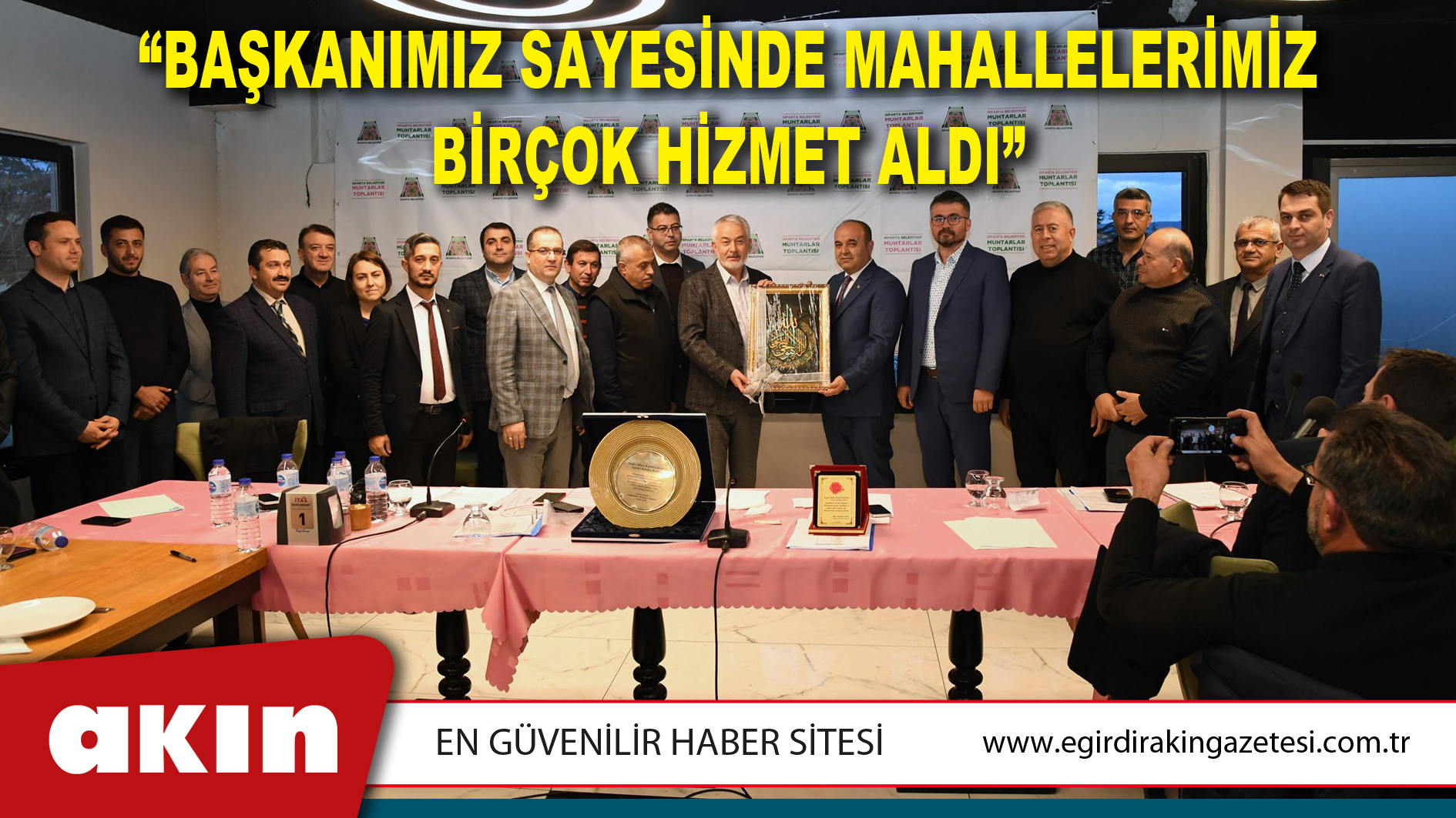 “Başkanımız Sayesinde Mahallelerimiz Birçok Hizmet Aldı”