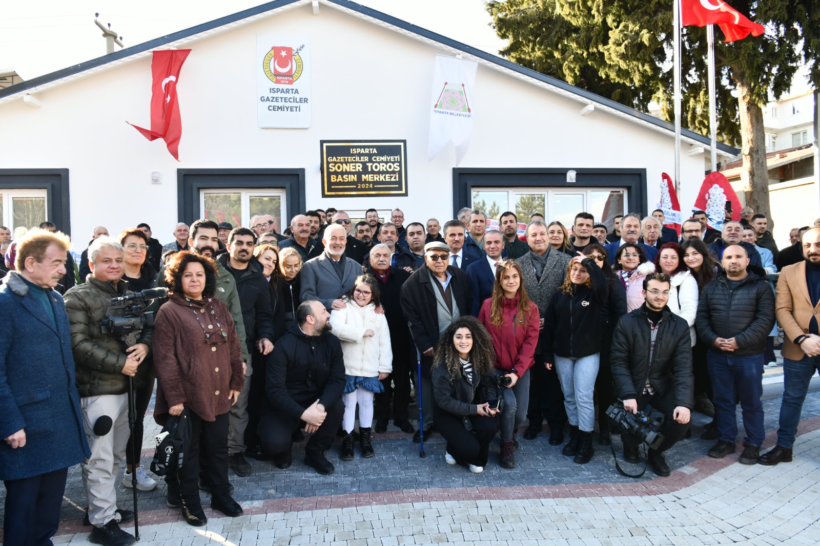 Isparta Gazeteciler Cemiyeti Soner Toros Basın Merkezi Açıldı
