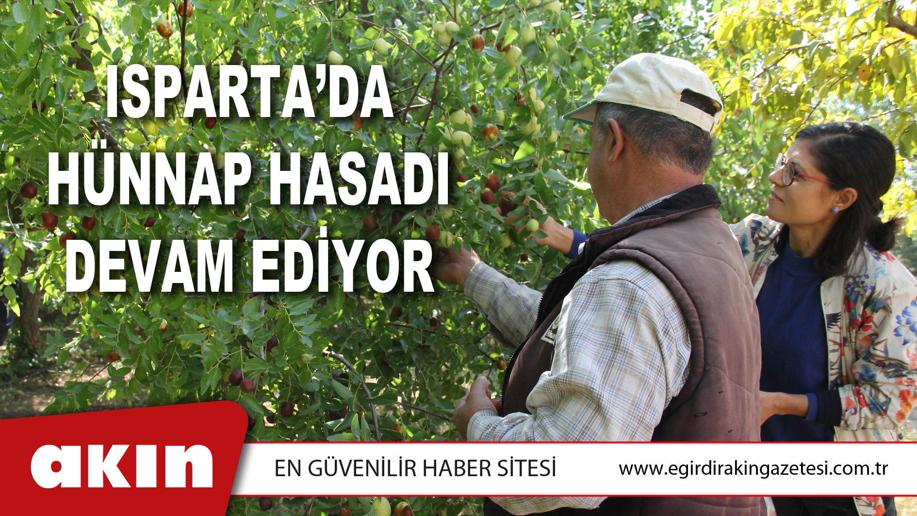 Isparta’da Hünnap Hasadı Devam Ediyor