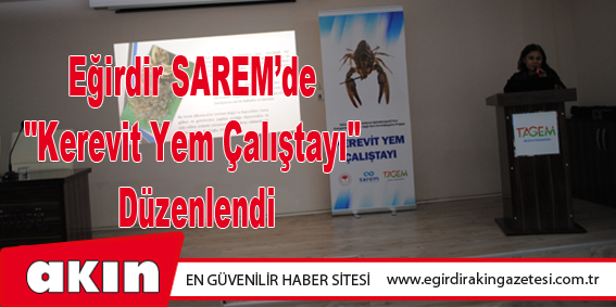 Eğirdir SAREM'de 