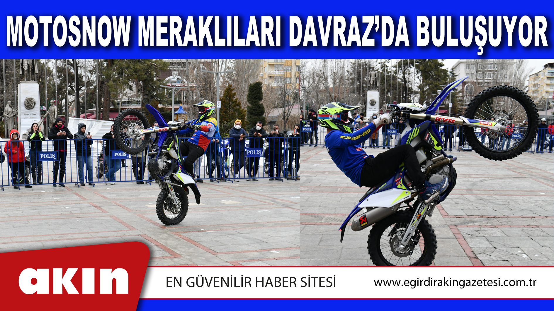 MOTOSNOW MERAKLILARI VE ADRENALİN TUTKUNLARI DAVRAZ’DA BULUŞUYOR