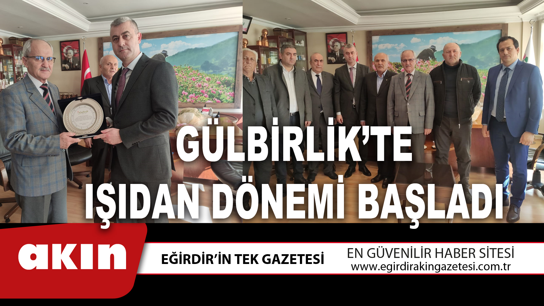 GÜLBİRLİK’TE IŞIDAN DÖNEMİ BAŞLADI