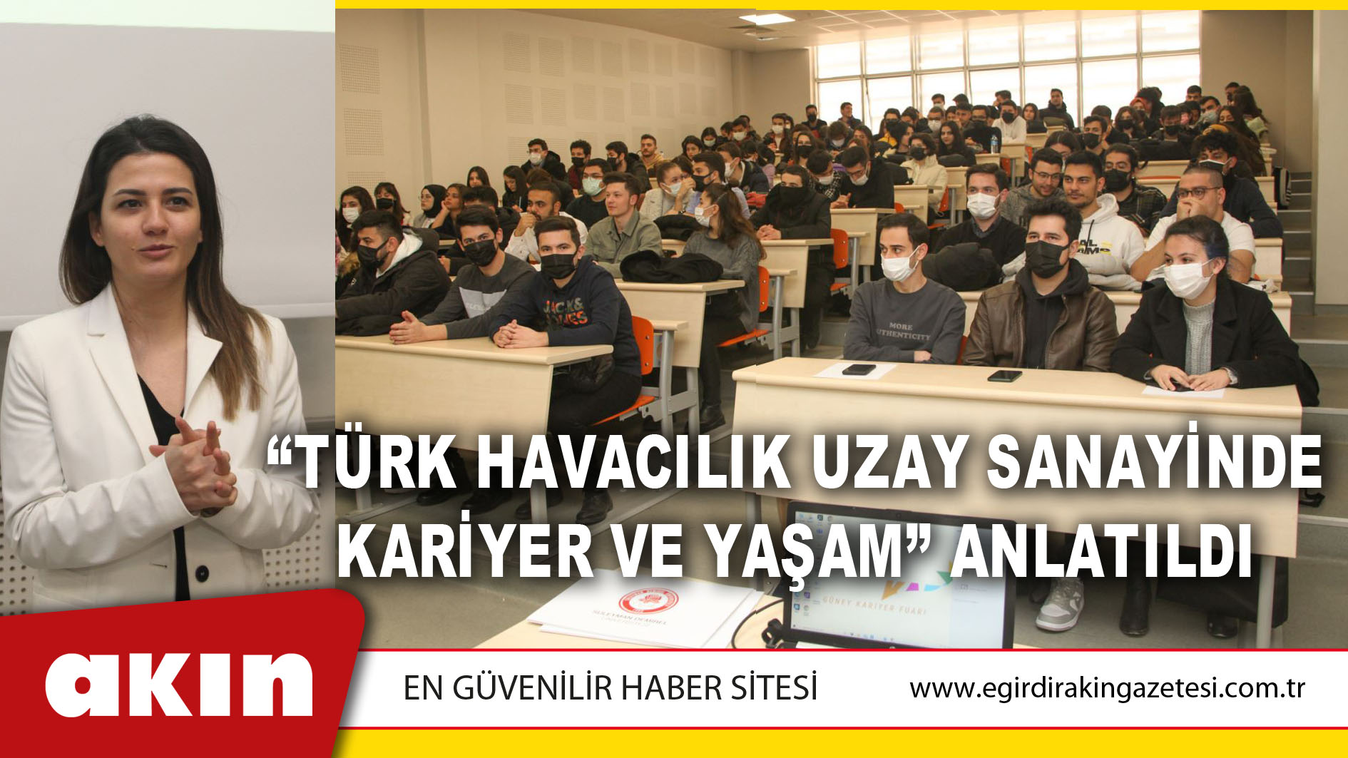 “Türk Havacılık Uzay Sanayinde Kariyer Ve Yaşam” Anlatıldı