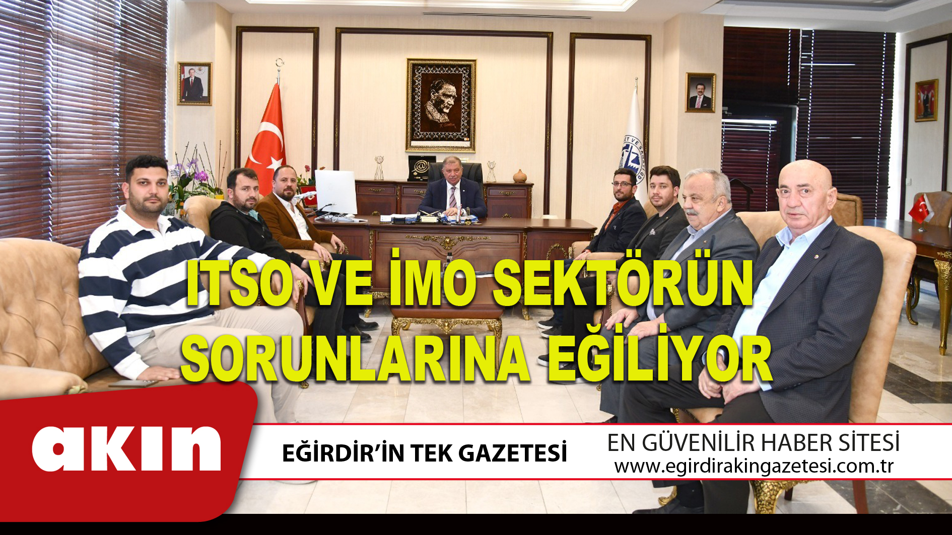 ITSO VE İMO SEKTÖRÜN SORUNLARINA EĞİLİYOR