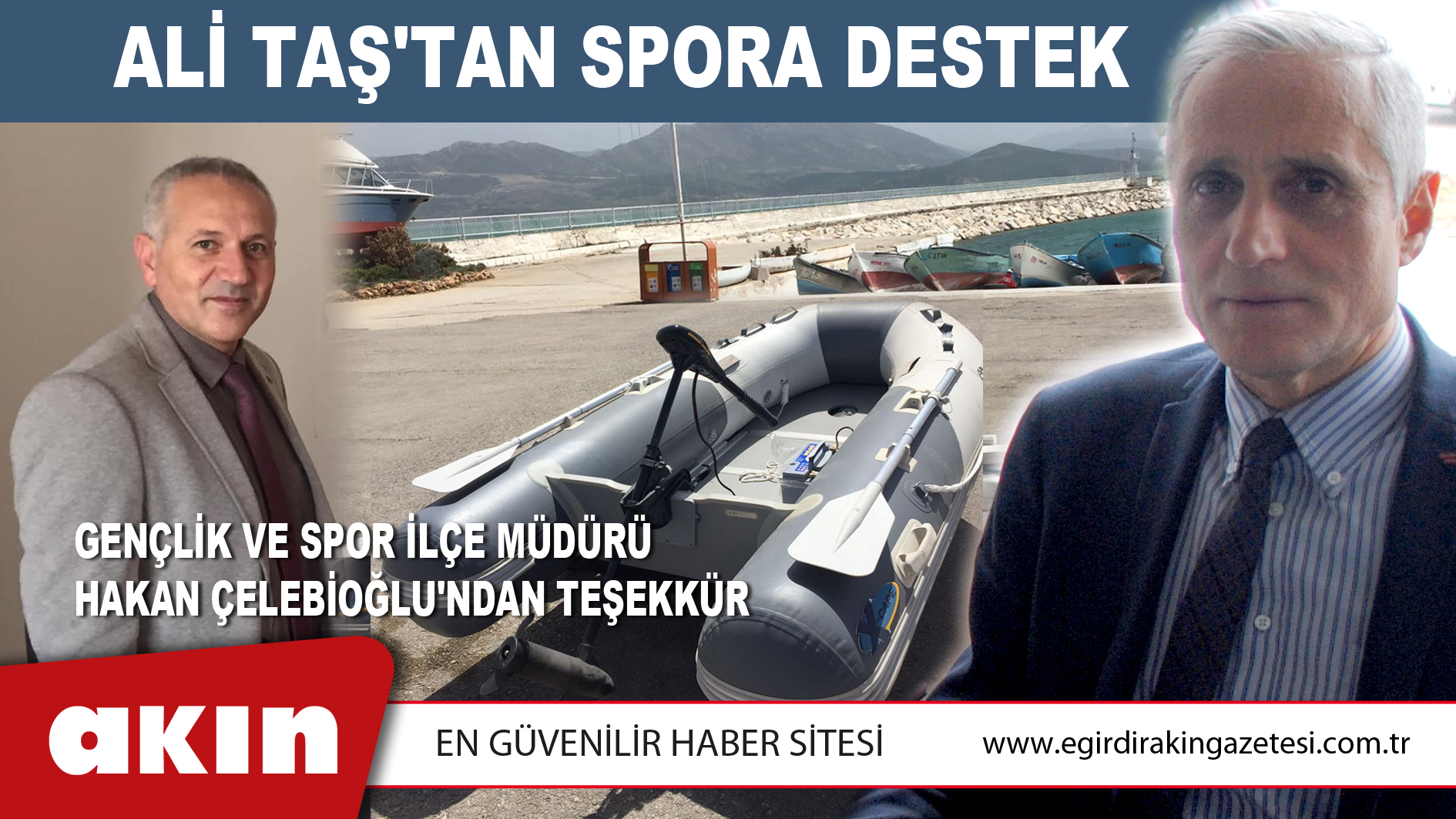 Ali Taş'tan Spora Destek