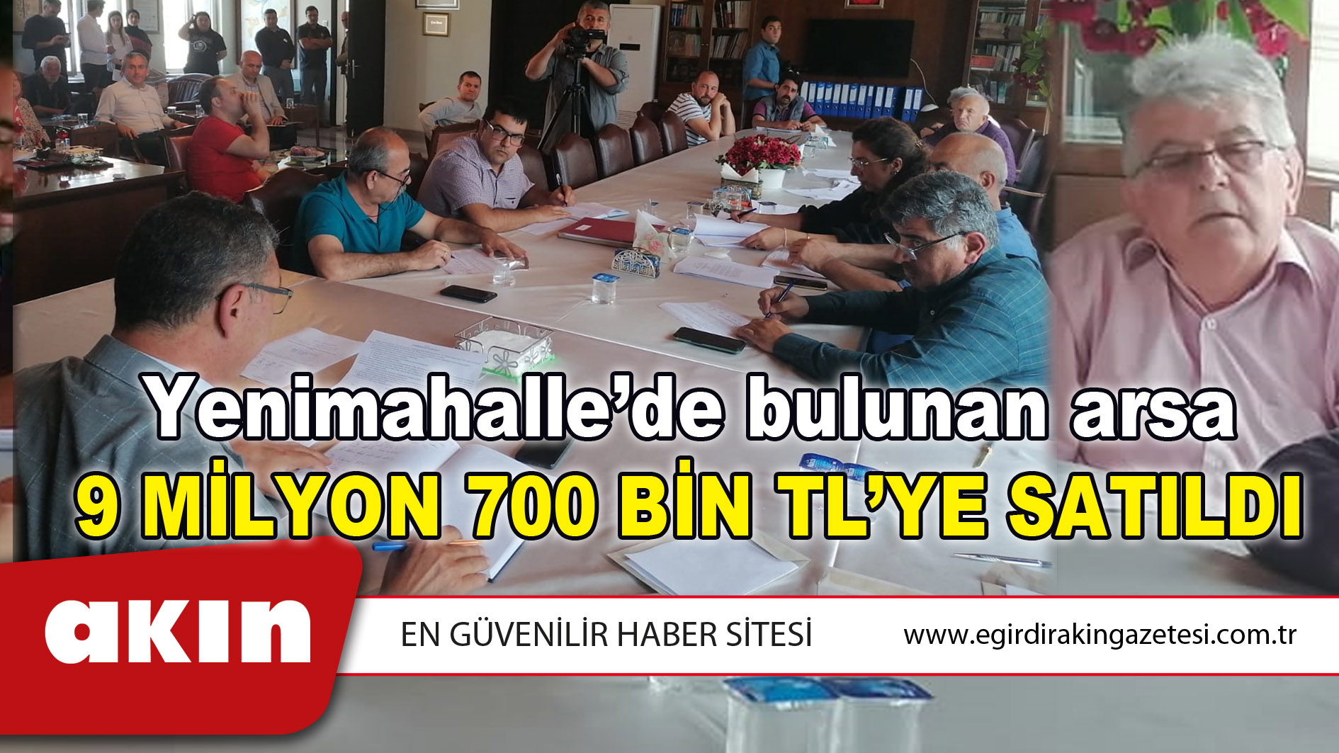Yenimahalle’de bulunan arsa 9 Milyon 700 Bin TL’ye Satıldı