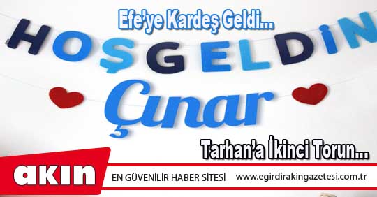 Tarhan’a İkinci Torun…