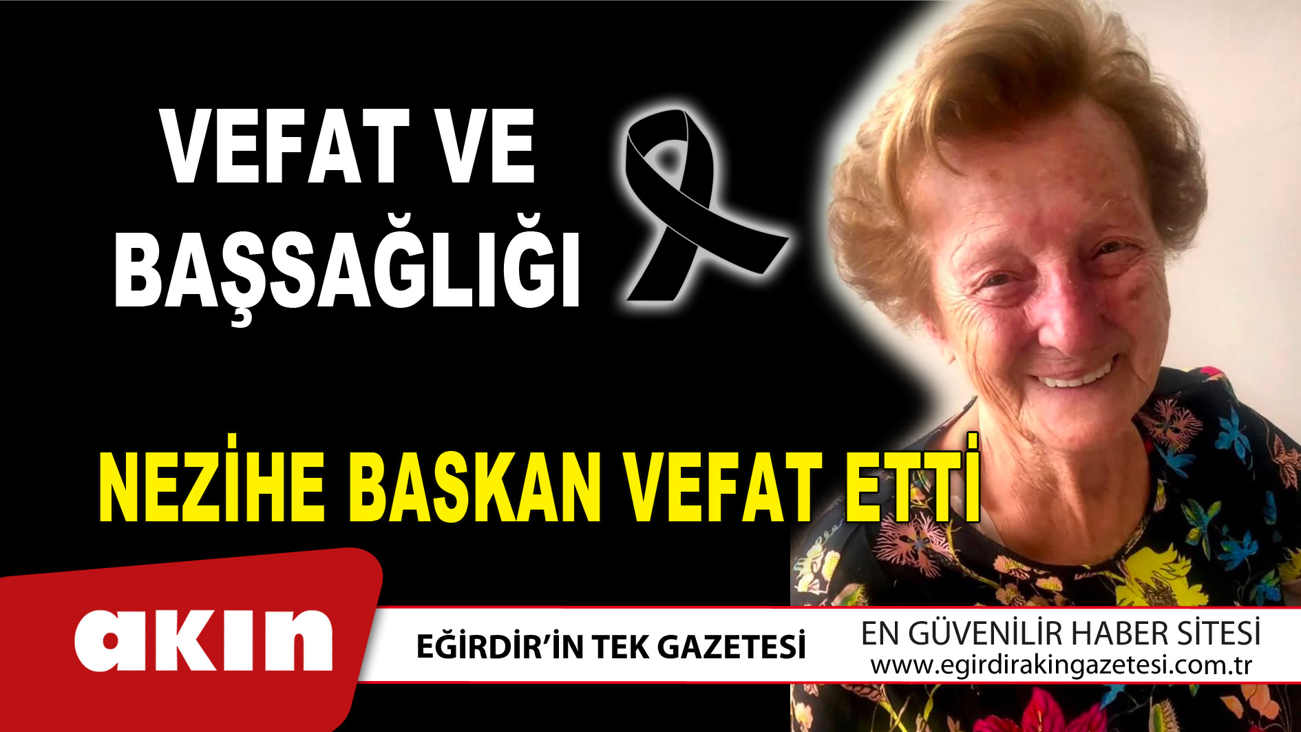 Nezihe Baskan Vefat Etti