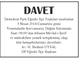 DAVET