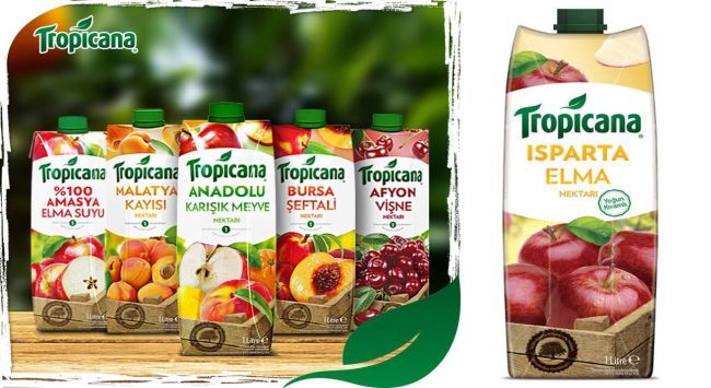 Tropicana Isparta Elma Nektarı, raflardaki yerini aldı