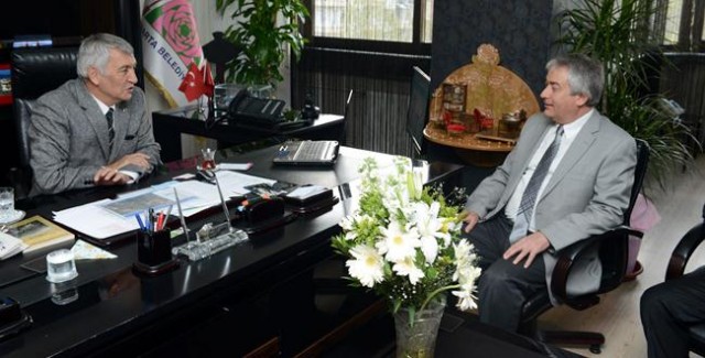 ITSO'dan Isparta Belediye Başkanı Günaydın'a Hayırlı Olsun Ziyareti