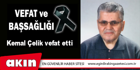 VEFAT ve BAŞSAĞLIĞI