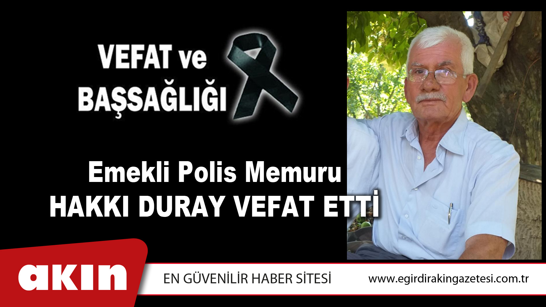 VEFAT VE BAŞSAĞLIĞI