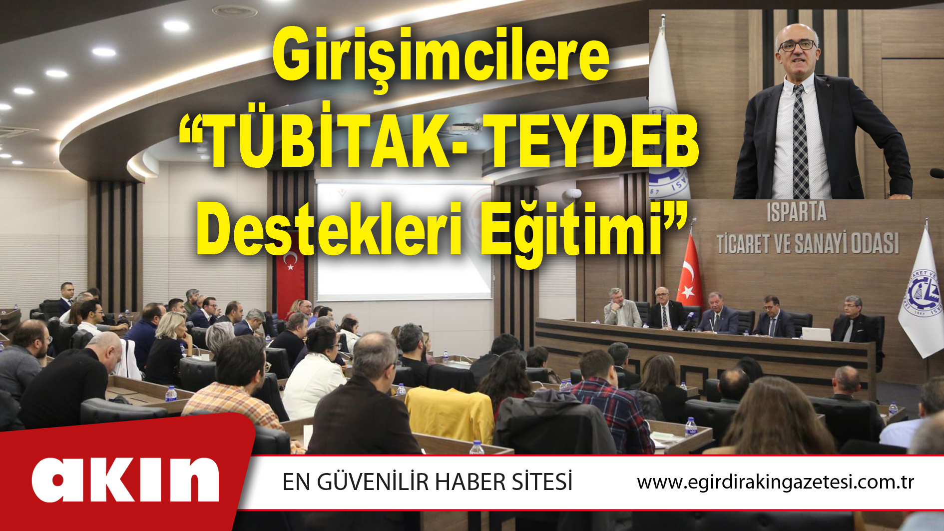 Girişimcilere “TÜBİTAK- TEYDEB Destekleri Eğitimi”