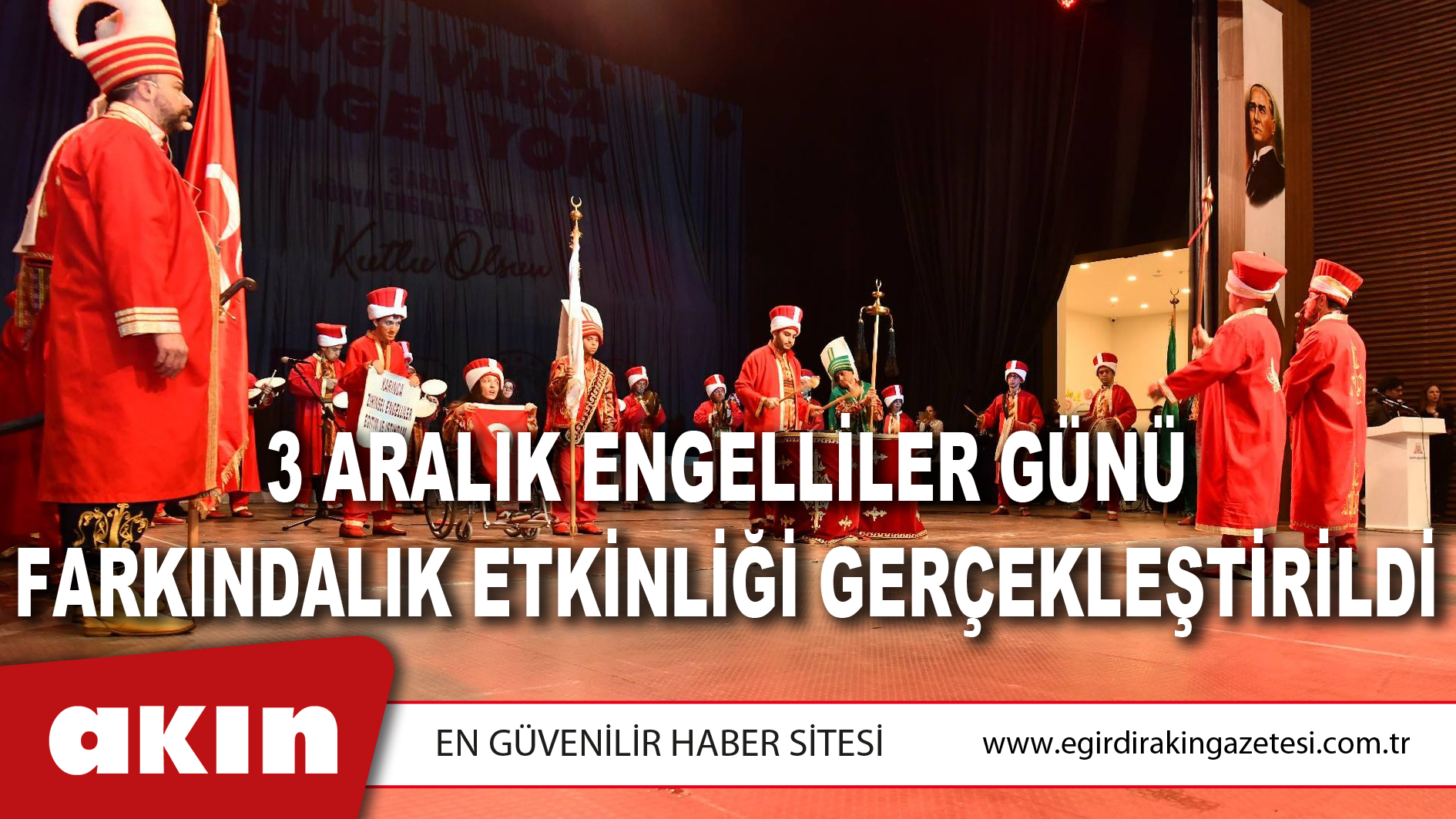 3 Aralık Engelliler Günü Farkındalık Etkinliği Gerçekleştirildi