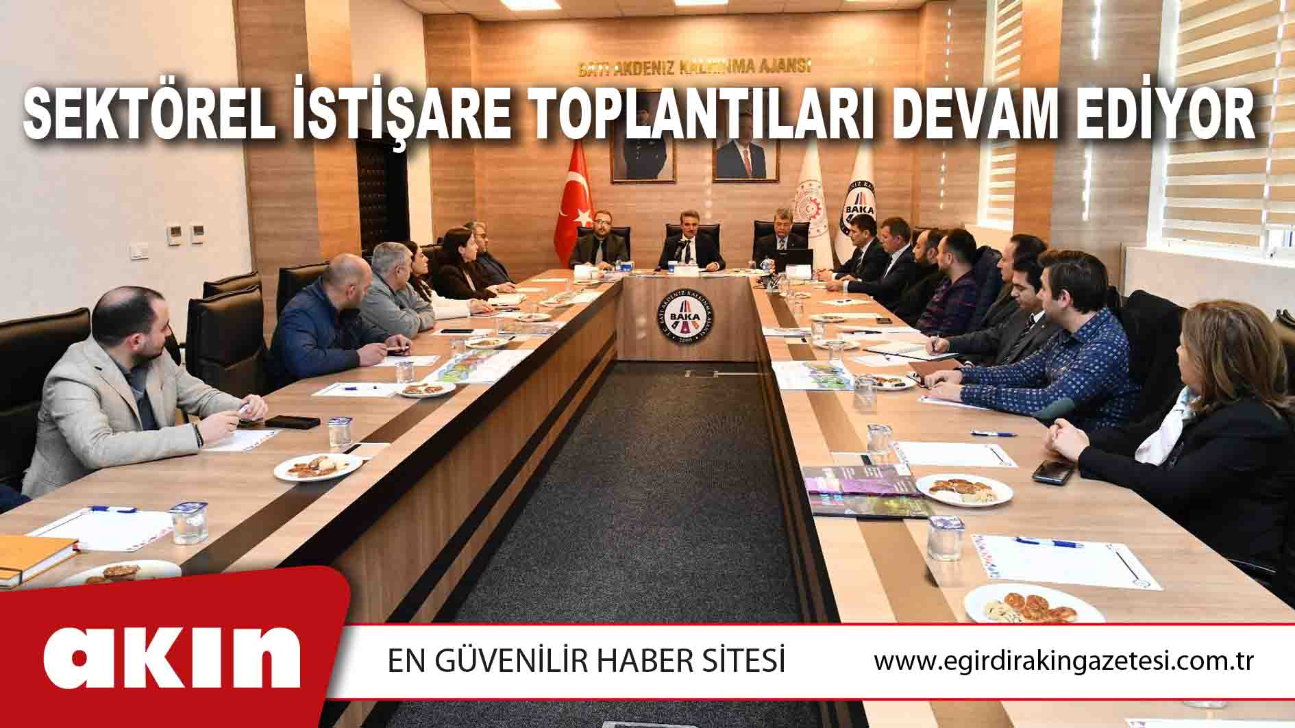 Sektörel İstişare Toplantıları Devam Ediyor