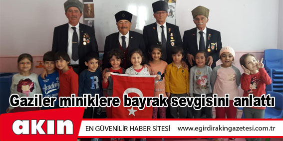 Gaziler Minikleri Ziyaret Etti