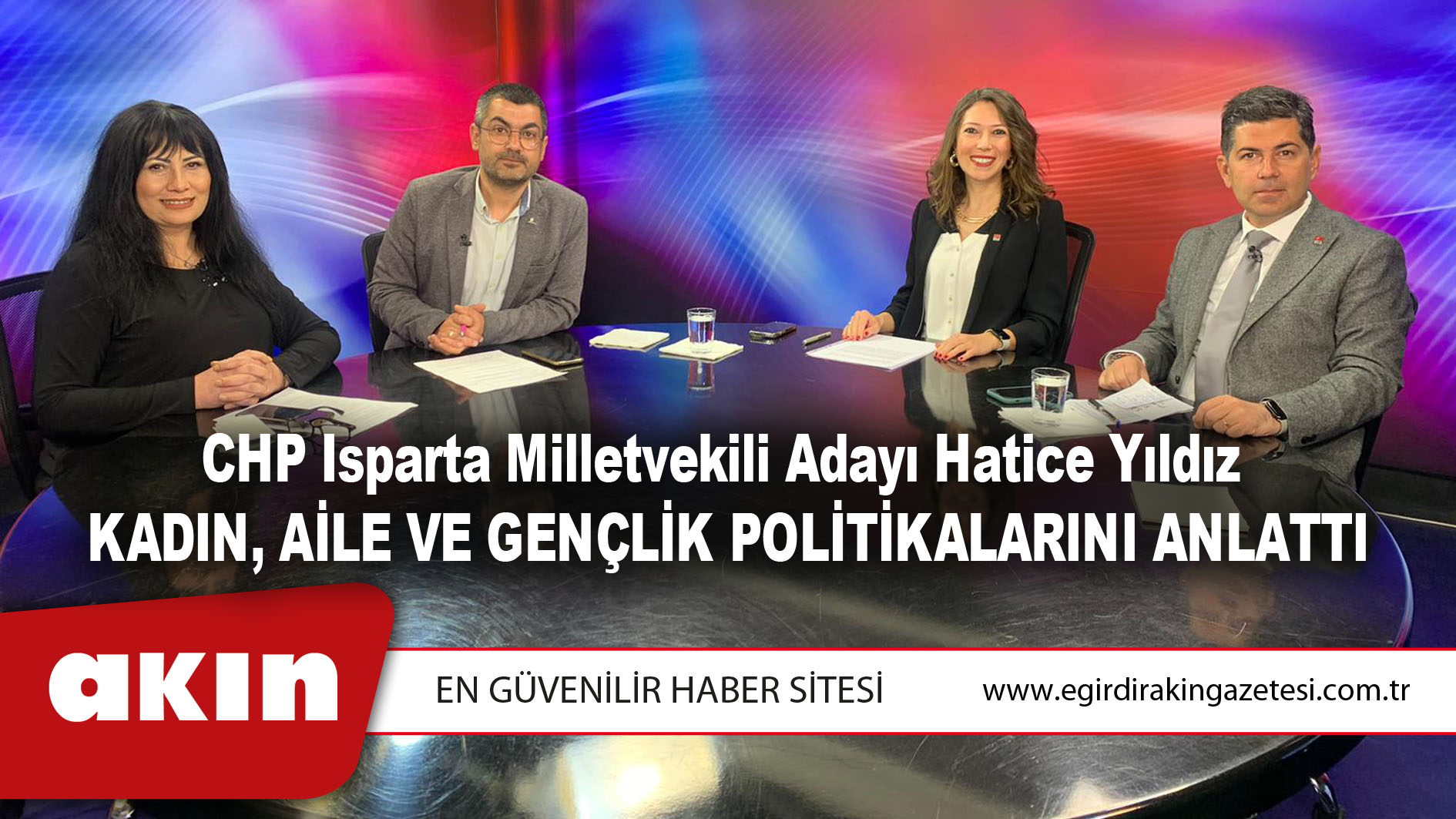 CHP Isparta Milletvekili Adayı Hatice Yıldız  Kadın, Aile Ve Gençlik Politikalarını Anlattı