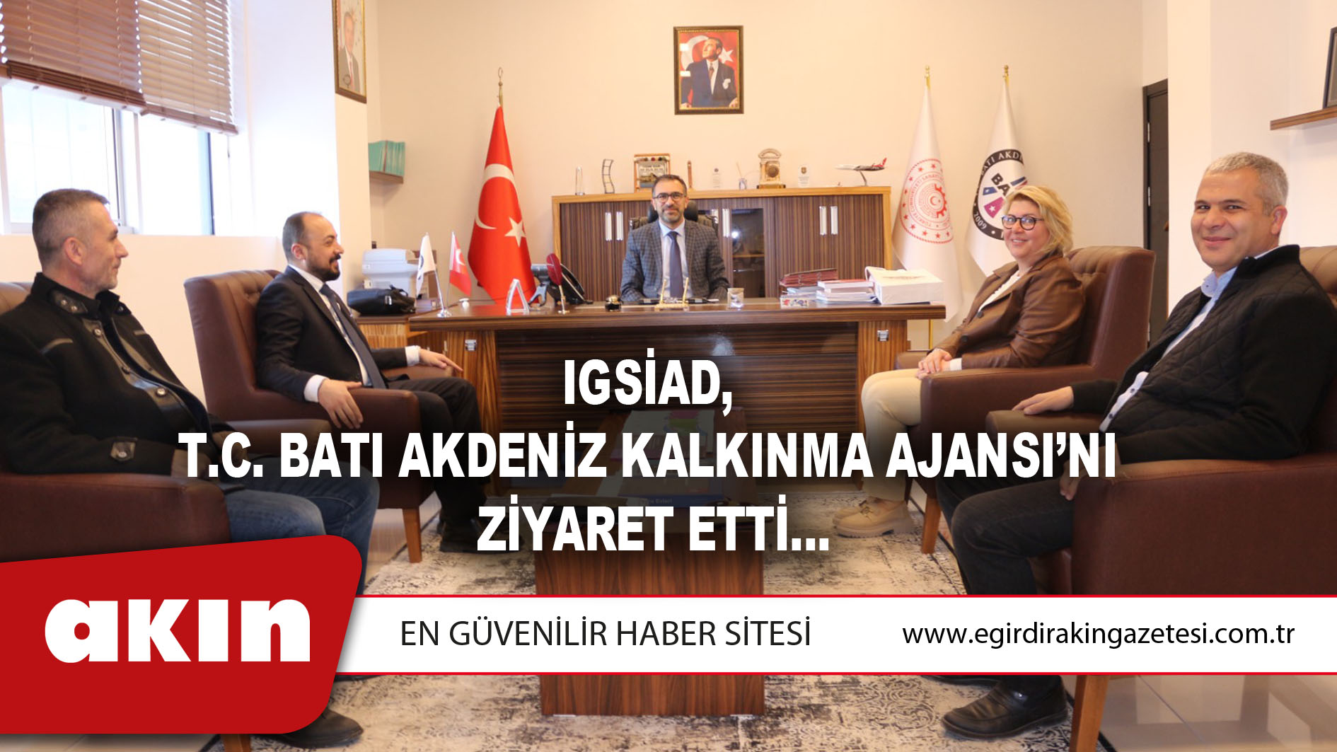 IGSİAD, T.C. Batı Akdeniz Kalkınma Ajansı’nı Ziyaret Etti…