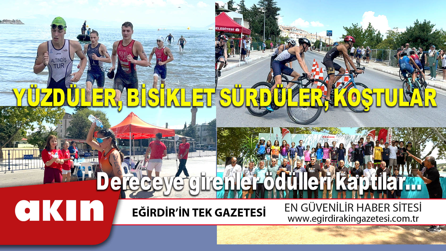 YÜZDÜLER BİSİKLET SÜRDÜLER KOŞTULAR