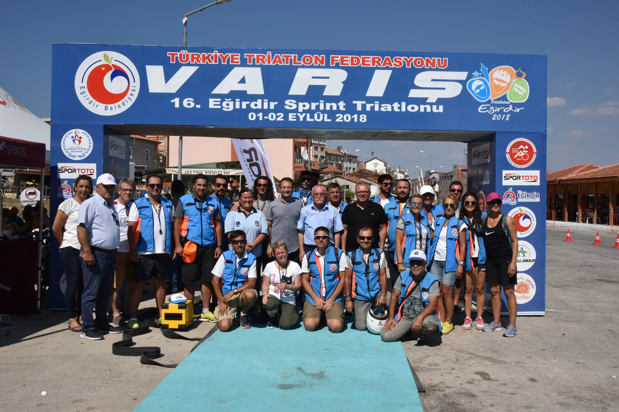 16. Eğirdir Triatlonu sona erdi