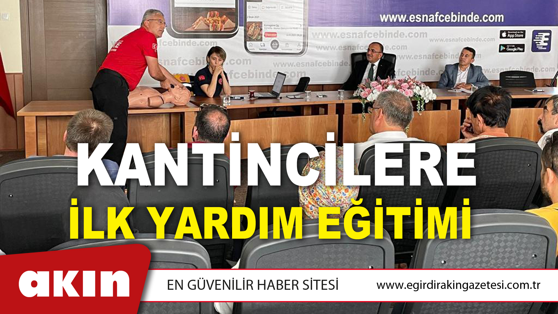 Kantincilere İlk Yardım Eğitimi 