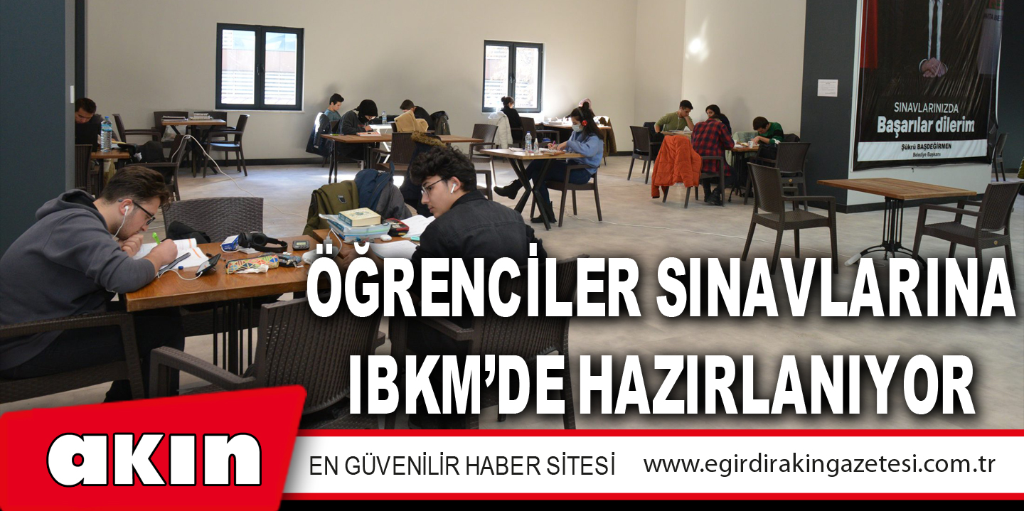 eğirdir haber,akın gazetesi,egirdir haberler,son dakika,Öğrenciler Sınavlarına IBKM’de Hazırlanıyor