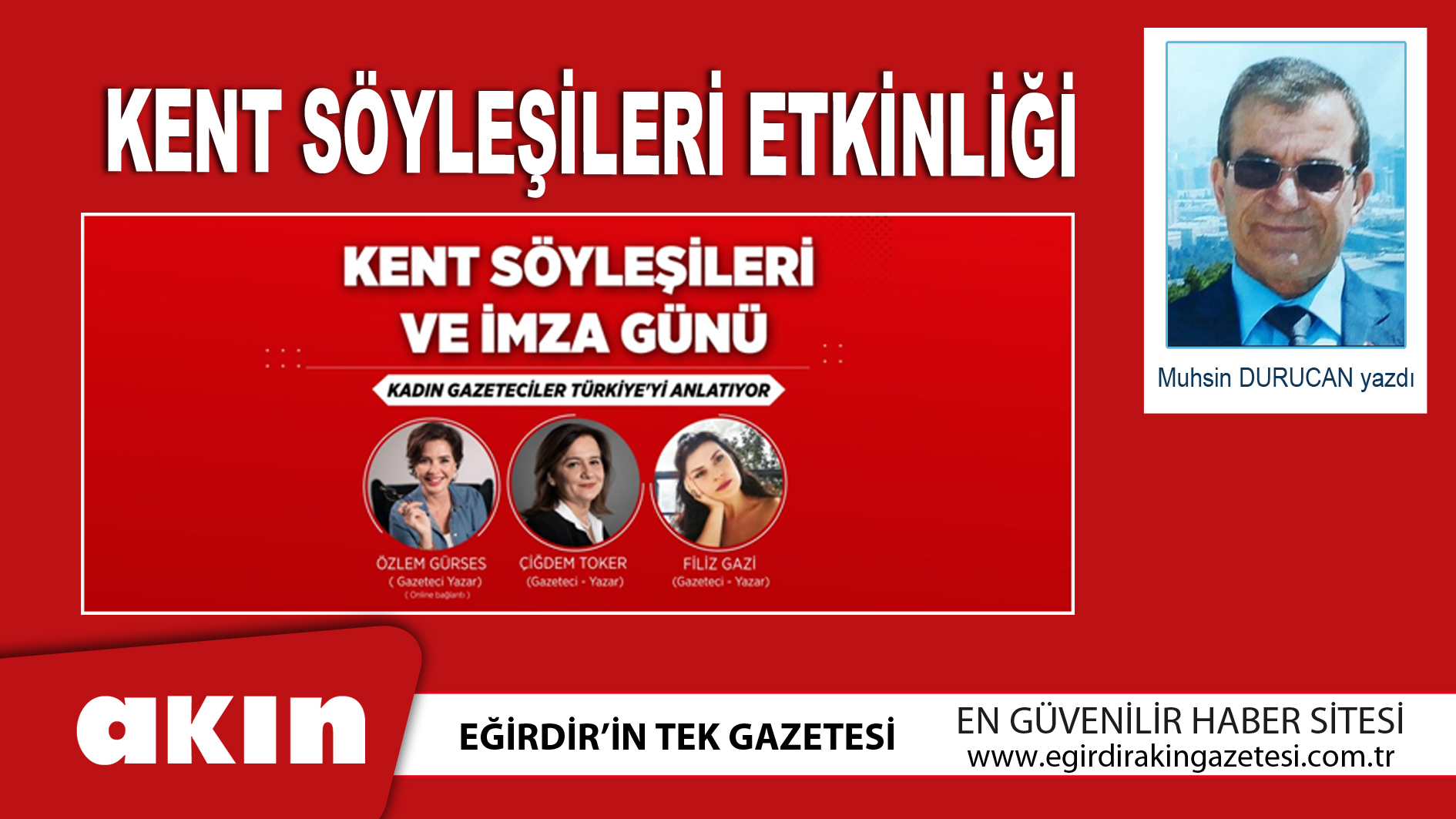 KENT SÖYLEŞİLERİ ETKİNLİĞİ
