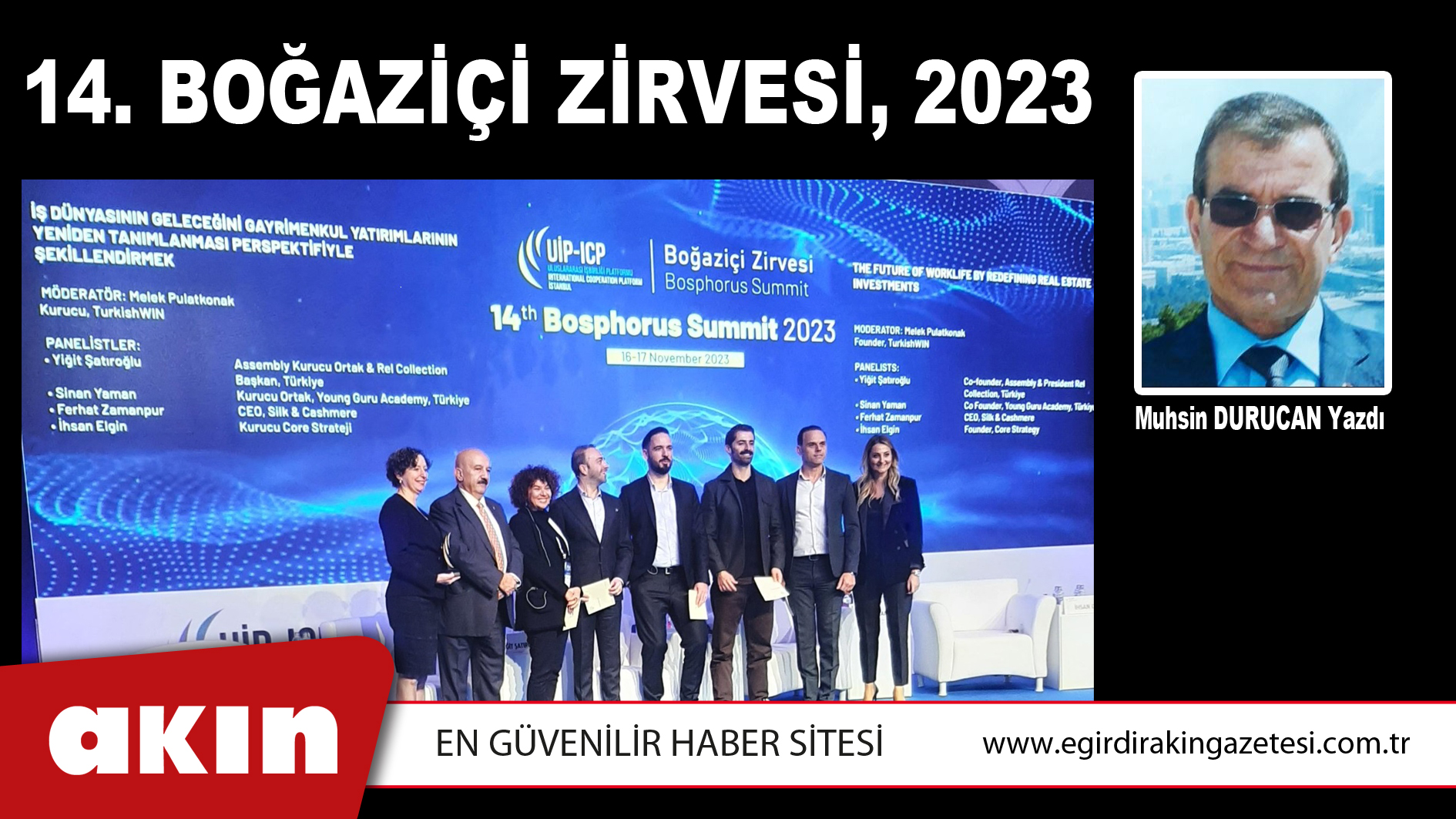 eğirdir haber,akın gazetesi,egirdir haberler,son dakika,14.BOĞAZİÇİ ZİRVESİ, 2023