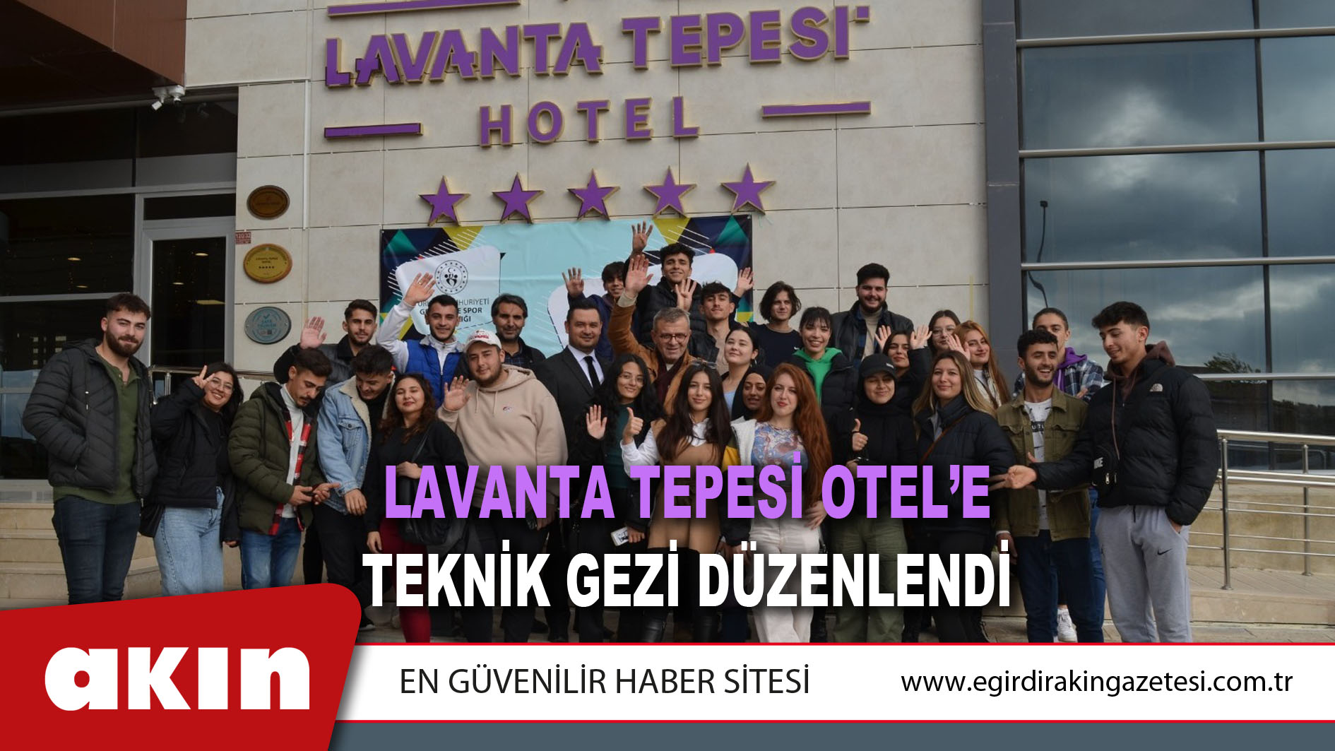 Lavanta Tepesi Otel’e Teknik Gezi Düzenlendi
