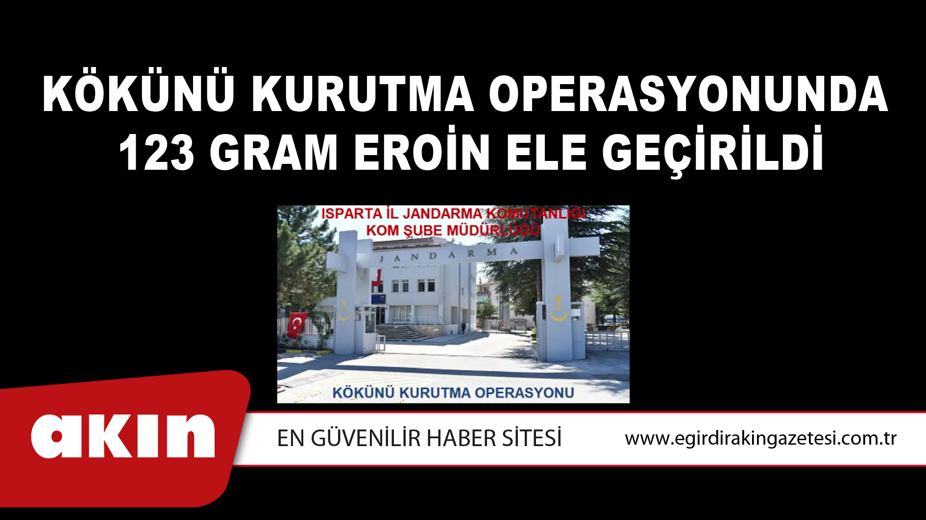 Kökünü Kurutma Operasyonu İcra Edildi
