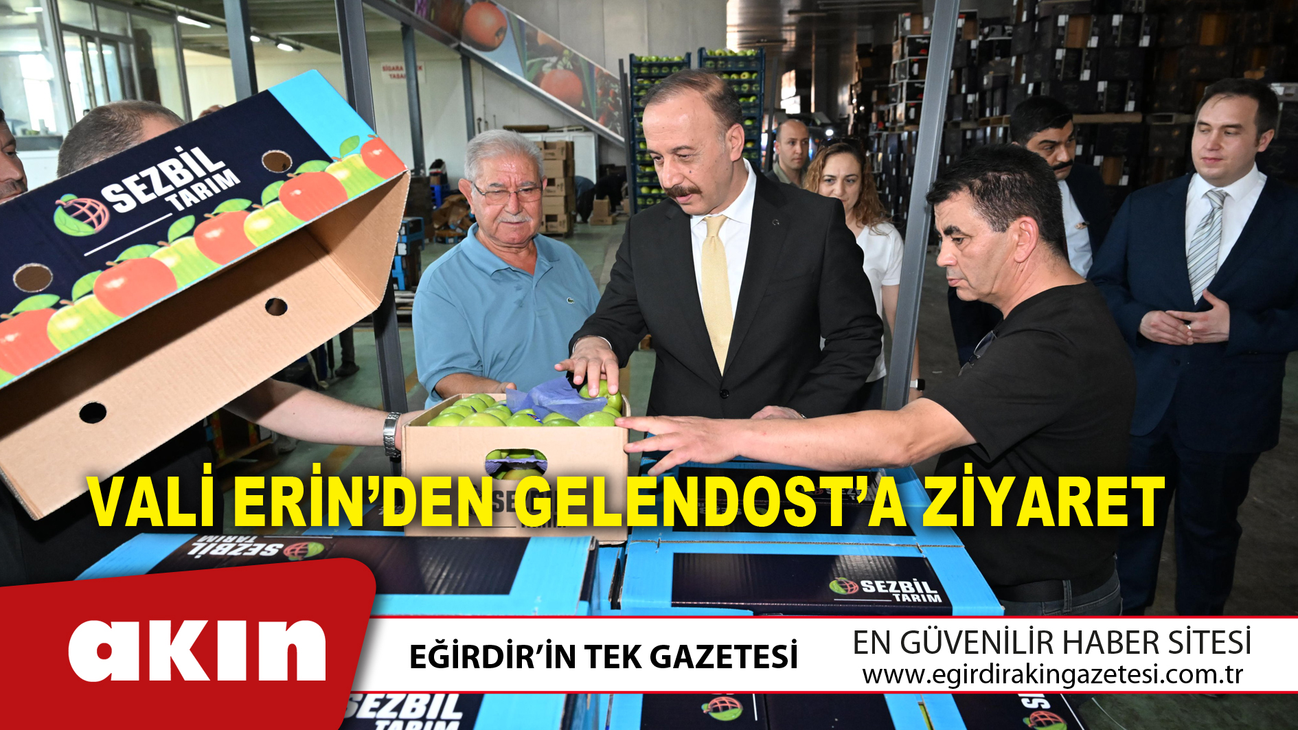 Vali Erin’den Gelendost’a Ziyaret