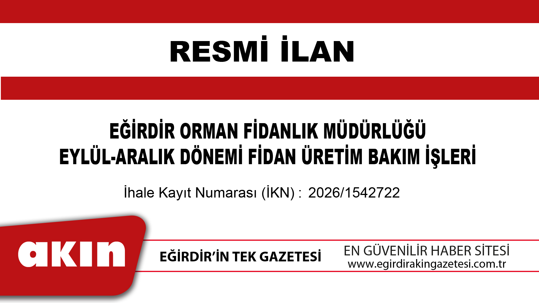 eğirdir haber,akın gazetesi,egirdir haberler,son dakika,EĞİRDİR ORMAN FİDANLIK MÜDÜRLÜĞÜ EYLÜL-ARALIK DÖNEMİ FİDAN ÜRETİM BAKIM İŞLERİ 