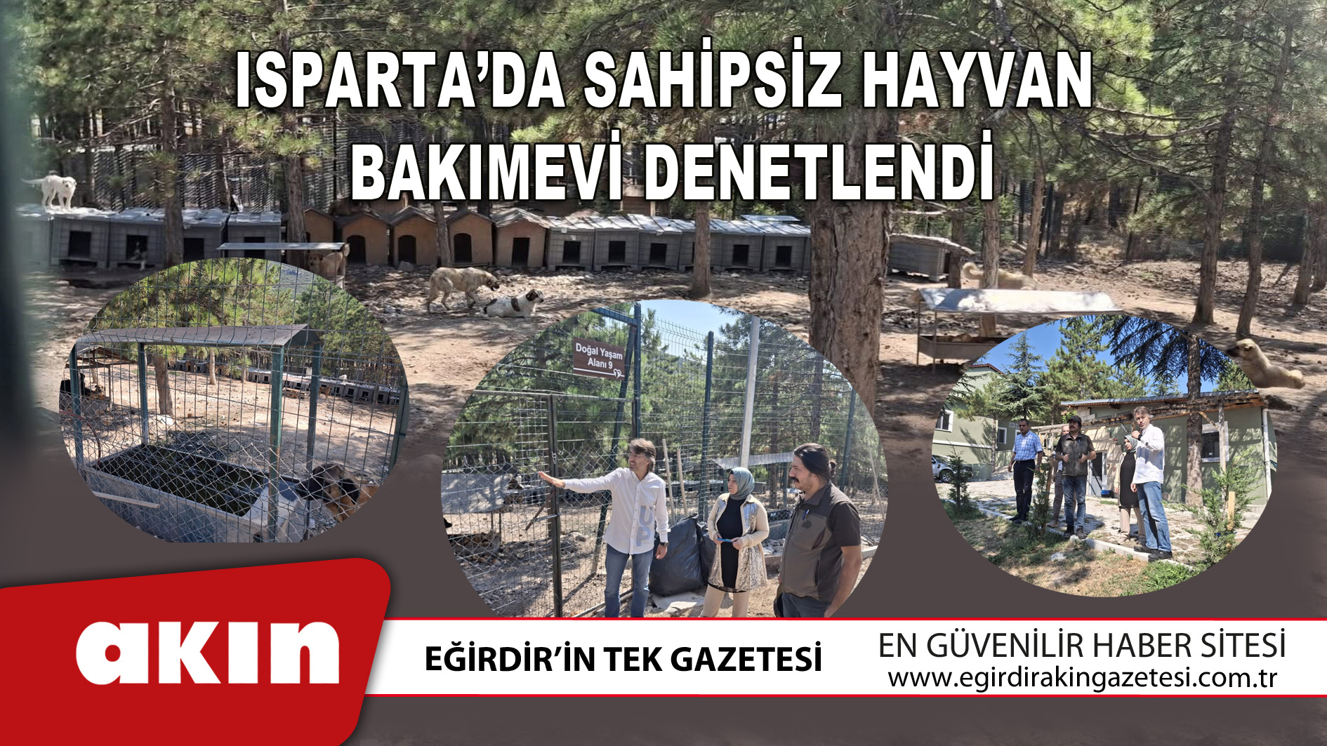 eğirdir haber,akın gazetesi,egirdir haberler,son dakika,Isparta’da Sahipsiz Hayvan Bakımevi Denetlendi