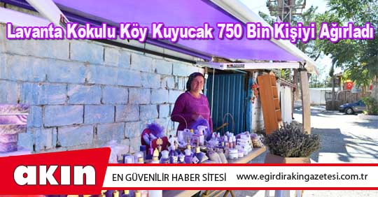 eğirdir haber,akın gazetesi,egirdir haberler,son dakika,Lavanta Kokulu Köy Kuyucak 750 Bin Kişiyi Ağırladı