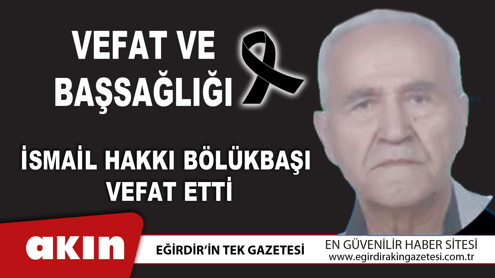 VEFAT ve BAŞSAĞLIĞI