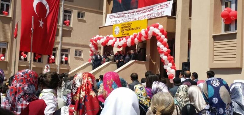Fevzi Erinç Çok Programlı Lisesi Törenle Açıldı