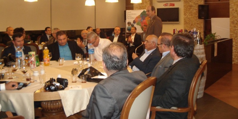 Ispartalı işadamları Ankara'da buluştu