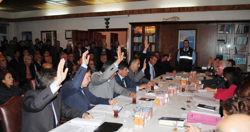 BELEDİYE MECLİSİ TOPLANTISI YAPILDI