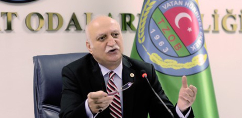 TZOB Başkanı Şemsi Bayraktar 