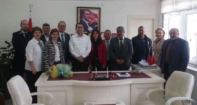 İYİ Parti’den Kaymakam Akdaş’a Ziyaret